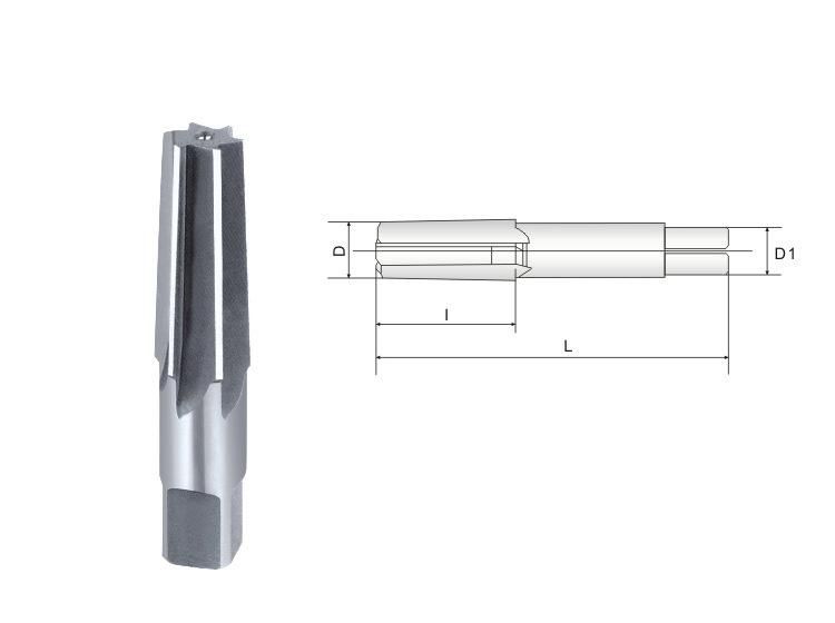 HSS Drill Chuck Back Tapering Machine Reamer