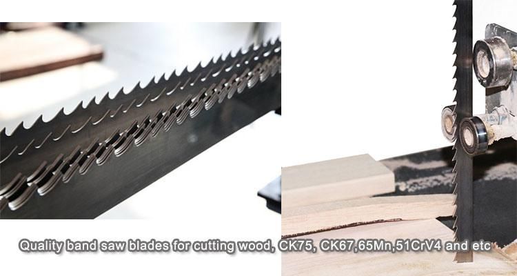 Ck75 High Caron Steel 1.0X35mm Woodmizer Band Saw Blades by Welding