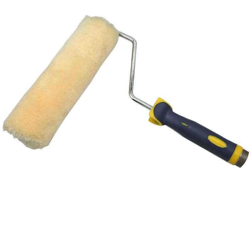 Good Quality 10′′ Wool Fiber Roller Sleeve Cheap Hand Tool Paint Roller Brush for House