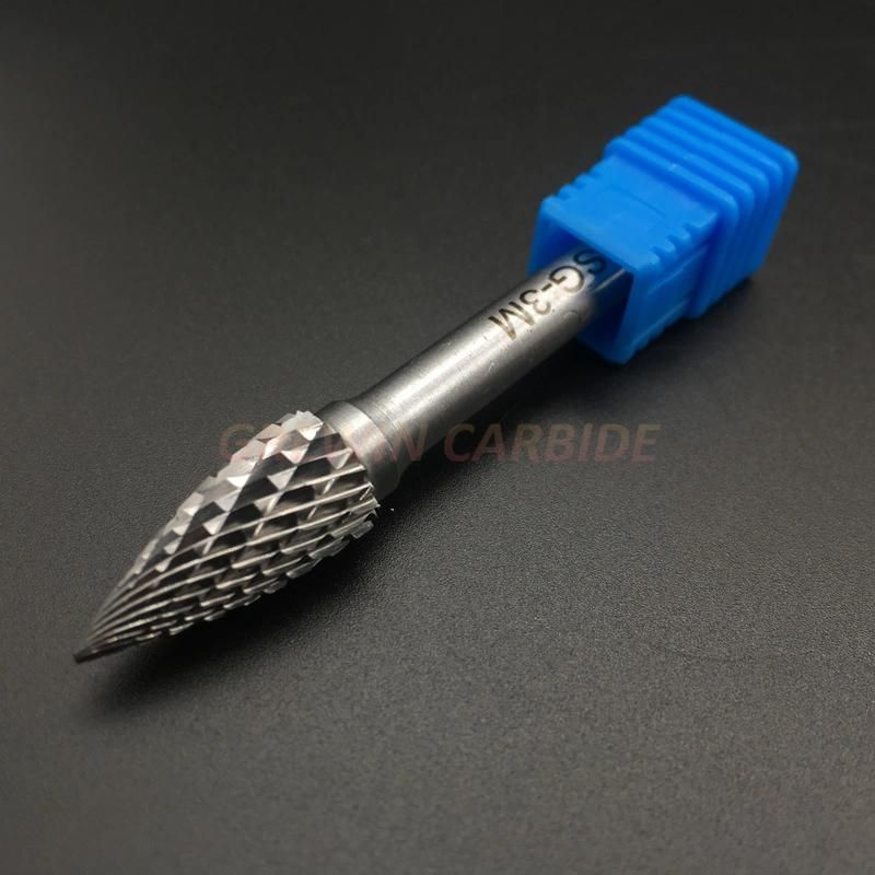 Grewin-Solid Carbide Rotary Burr Double Cut with Fine Teeth