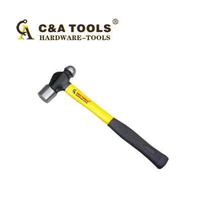 American Type Ball Pein Hammer with Fiberglass Handle