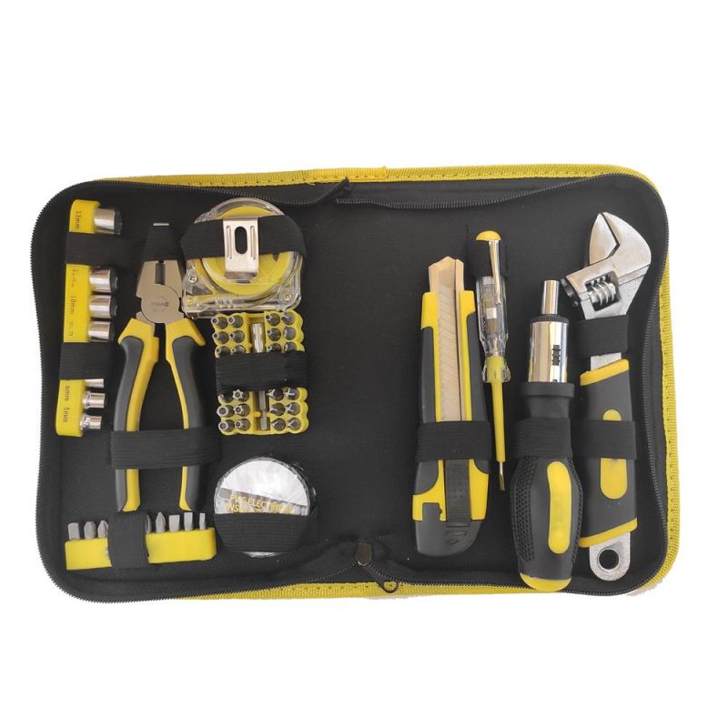 61PCS Combination Tool / Hardware Tool Kit Set for Home