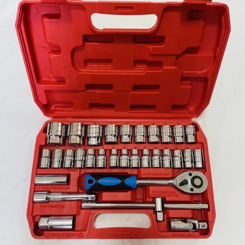 32PCS CRV Sockets Wrenches Auto Electric Tools Screwdriver Set Hand Tools