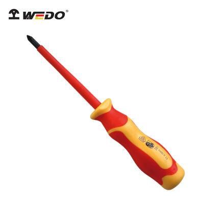 Wedo High Demand VDE Long Pozidriv Screwdriver