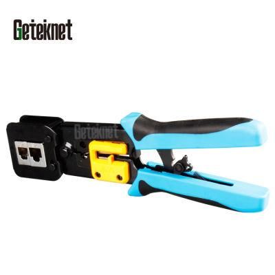 Gcabling 8p8c Pass Through Connector RJ45 Crimping Network Tool