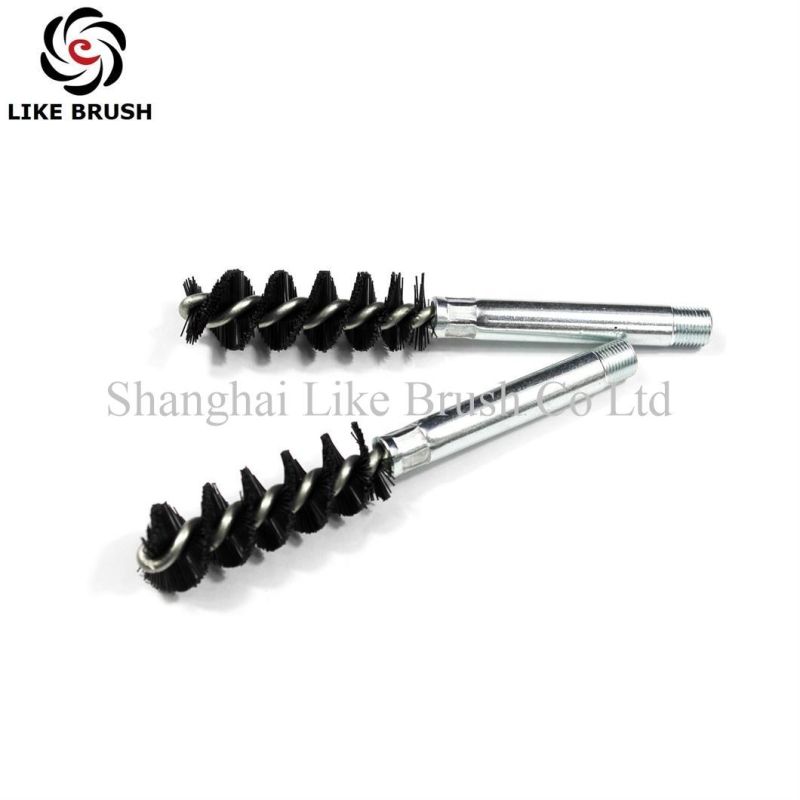 Black Nylon Bristle Condenser Tube Cleaning Brushes