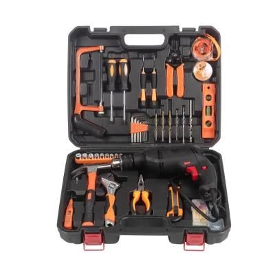 Professional Electric Drill Mechanic Tools Electrical Hand Tool Set with Screwdriver and Hex Key