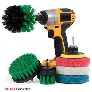 Drillbrush Cleaning Supplies&Brush Drill Attachment Kit &Drill Brush Pads &Kitchen Cleaning Brush