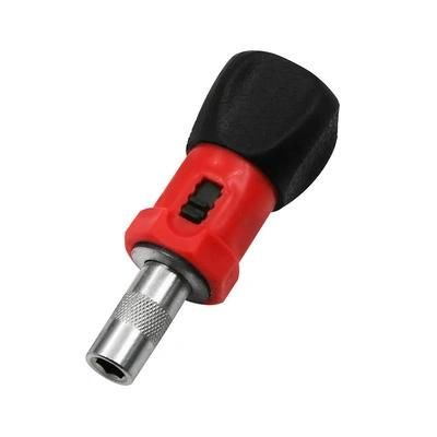 Small Square Handle Ratchet Screwdriver, 6.35mm Inner Hexagon Socket, Mini Ratchet Screwdriver