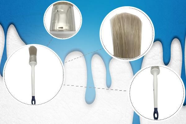 High Quality New Cheap Paint Brush with Wooden Handle Round Paint Brush