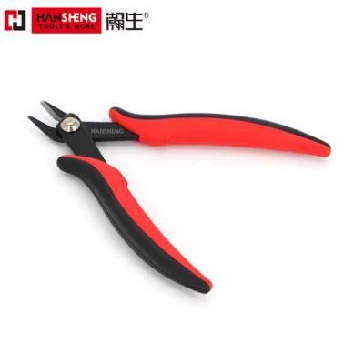 7&quot;, 8&quot; Professional Combination Pliers, Made of Cr-V, Heat Treatment, Pearl-Nickel Plated, Nickel Plated PVC Handles, German Type, High Quality