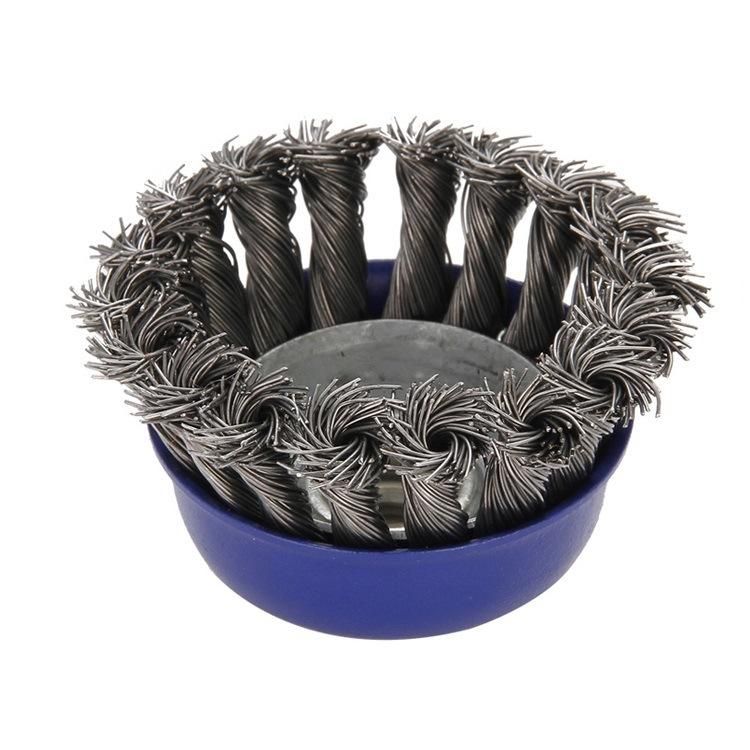 Yongkang Factory Removing Paint Twisted Knotted Wire Cup Brush