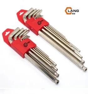 Good Price Allen Key Ball End CRV Nickel Surface Hex Key