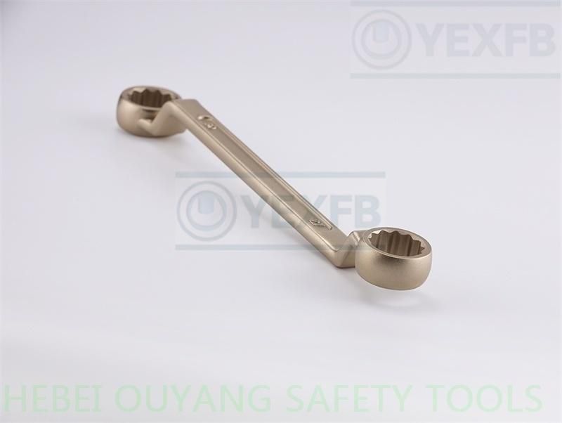 Non Sparking Wrench/Spanner, Double Ring End, 27*30mm Atex Tools