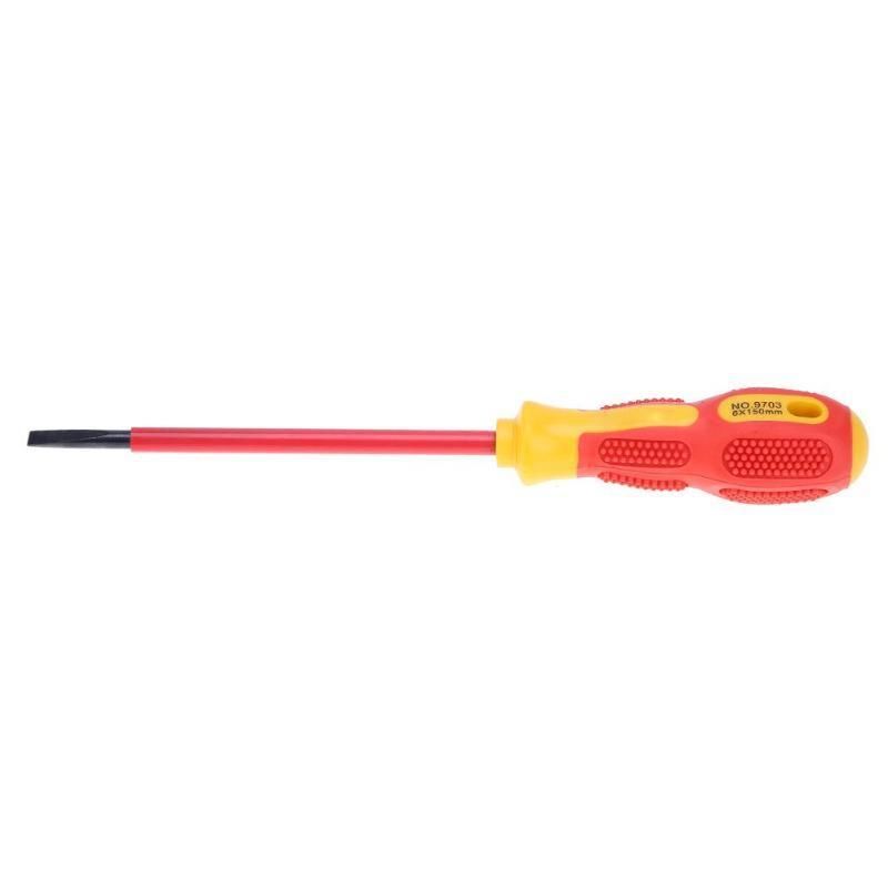 Insulated Magnetic Phillips Slotted Screwdriver Setfor Electrician Repair Hand Tool Kit