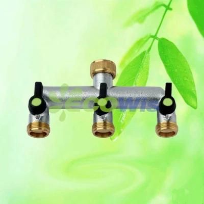 High Quality Brass Tap Manifold 3 Way (HT1276H)