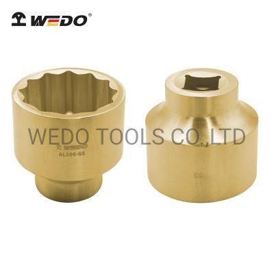 Wedo Aluminium Bronze Non-Sparking Explosion Proof 1&quot; Dr. Socket