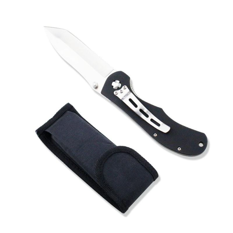 Spring Assisted Survival Knife with Cover