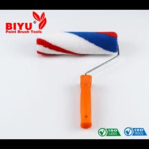 2020 Hot Style Portable Soft and Firm Paint Roller Brush of High Quality with Orange Plastic Handle