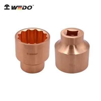 Wedo Non Sparking Beryllium Copper 1/4&prime;&prime; Socket