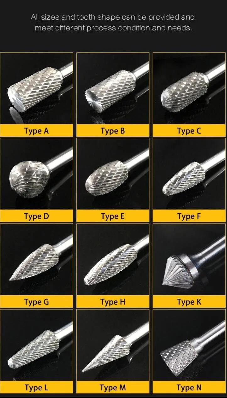 Hot Selling Tungsten Carbide Burr, 3mm & 6mm Tungsten Carbide Burr Sets