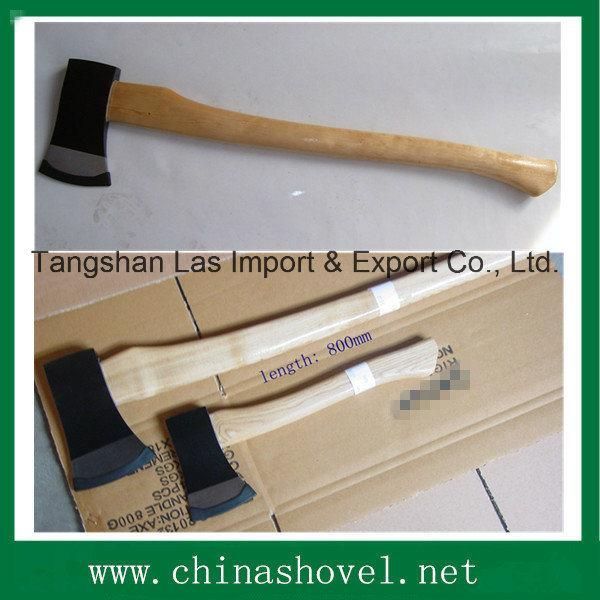 Axe Hardware Hand Tool Carbon Steel Axe with Wood Handle