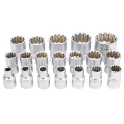 19 PCS 1/2&quot; Drive Gear Lock Socket Set (MG50798)