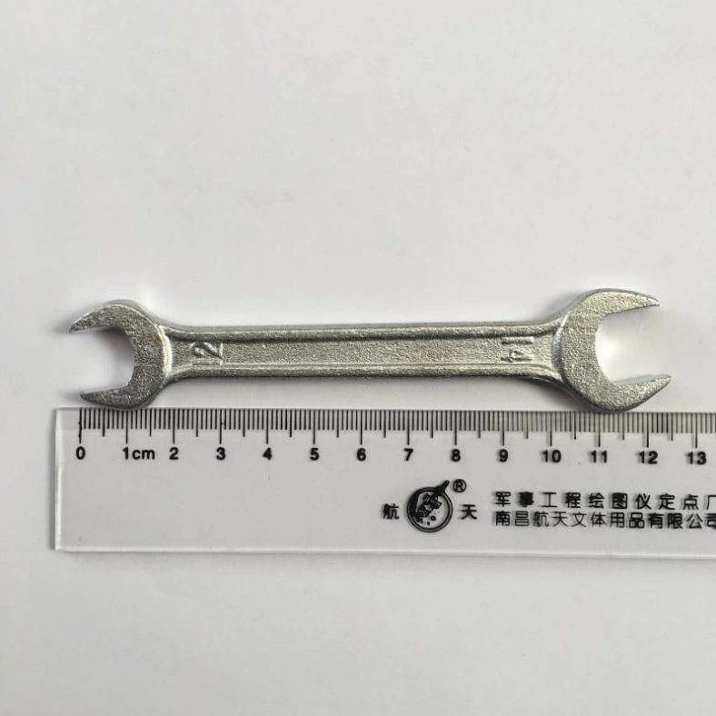 Galvanized Forging Wrench Double End Manual Open End Solid Wrench