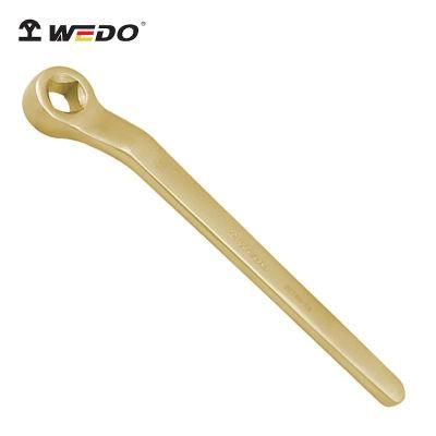 Wedo Professional Aluminium Bronze Non Sparking Valve Square Driver Wrench