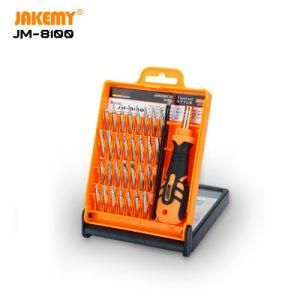 Jakemy 32PCS Multi Fuction Precision Mini Screwdriver Bits Kit Handheld Tools Set