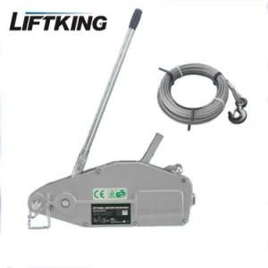 Liftking Ce Certificated Tirfor Wire Rope Winch (0.8t-5.4t)