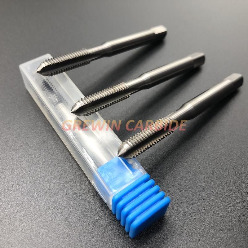 Grewin-High Precision Good Quality M6X1.0 Carbide Machine Straight Tap