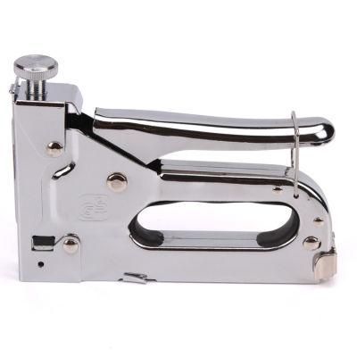 Silver Color Three-Way Tacker Staple Gun Kit with Factory Price