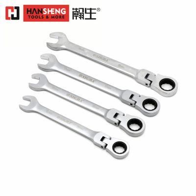 Made of Chrome Vanadium, Ratchet Combination Wrench, Professional Hand Tool