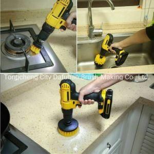 Soft/Hard/ Extra Hard Electric Cordless Cleaning Drill Brush Kit