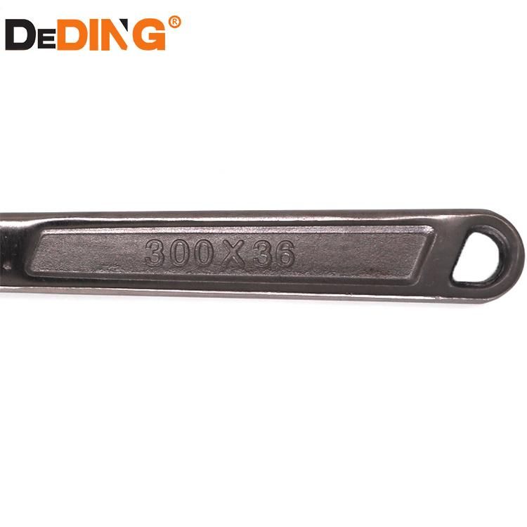 Customized Logo Black Nickle Plated Durable Adjustable Spanner