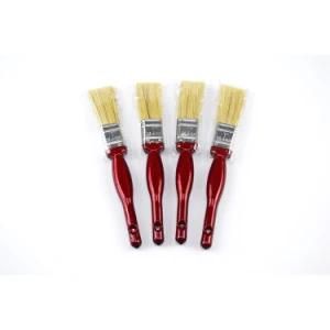 Hot Sale Yellow Brush Wire Red Wooden Handle Paint Brush for Decoration