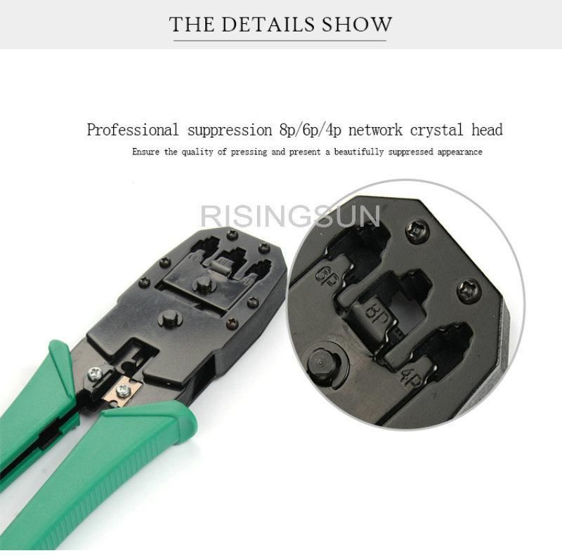 Multi-Function Rj11 Rj12 RJ45 Stripping Plier Crimping Tool