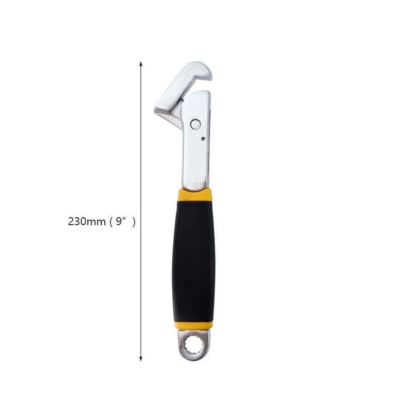 Multifunctional Adjustable Wrench Hook Quick Wrench Water Pipe Wrench Large Open Wrench Wrench Set