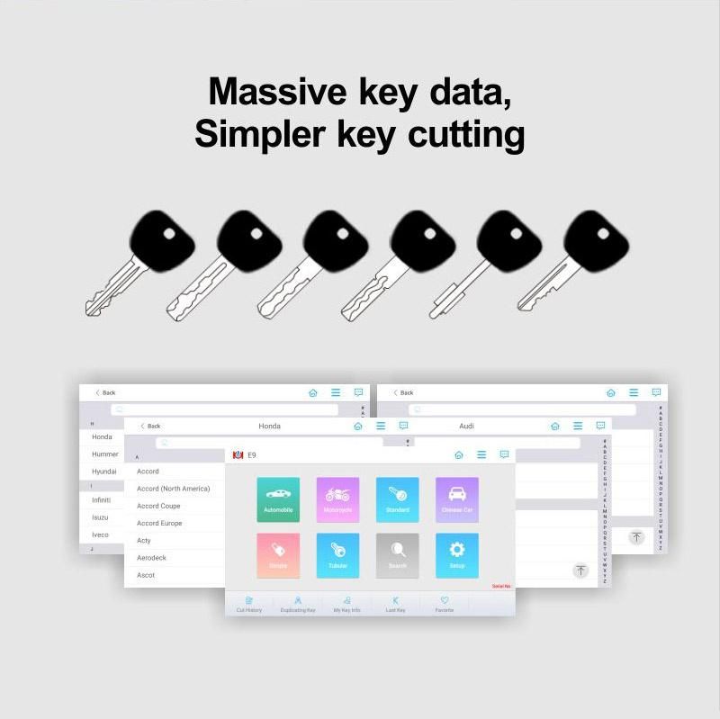 All-in-One Copy Key Machine with Software Update