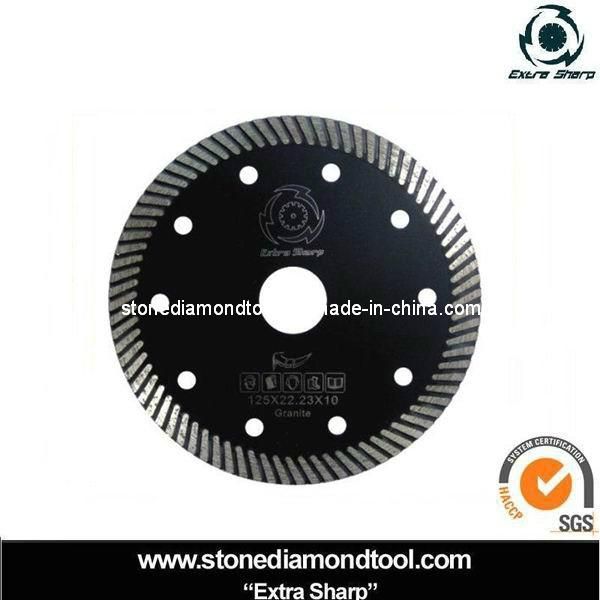 150mm Hot Pressed Diamond Turbo Saw Blade