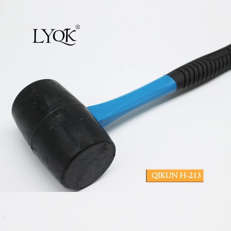 H-211 Construction Hardware Hand Tools Plastic Coated Handle German Type Stoning Stone Hammer