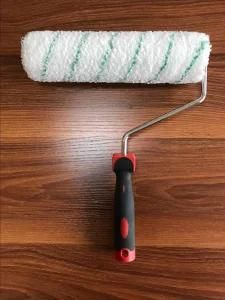 Paint Roller Brush Plastic Handle with Microfiber material