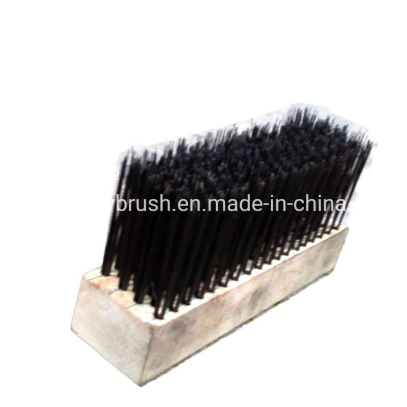 Wooden Base Steel Wire Scrubbing Brush (YY-332)