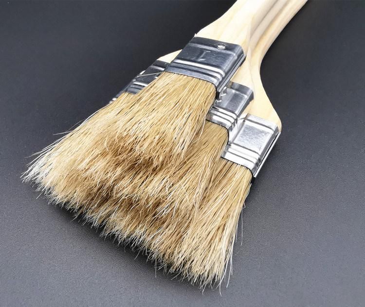 Wooden Long Handle Bristle Paint Brush Dust Removal Brush