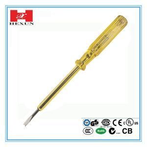 Transparent Yellow Screwdriver