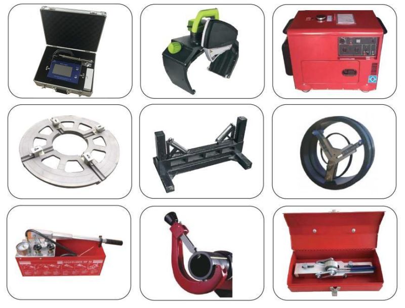 Electric Pipe Cutter 15-220, 75-400/HDPE Pipe Welding Machine/HDPE Plastic Pipe Welding Machine/HDPE Hot Plate Machine/HDPE Hot Fusion Machine/HDPE Butt Welder