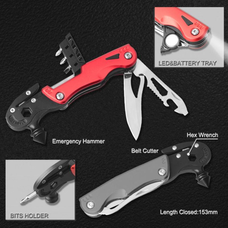 Multi Function Tool Multi Tool Combination Survival Hammer (#8457F)