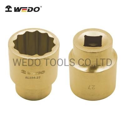 Wedo Aluminium Bronze Non-Sparking 1/2&quot; Dr. Socket