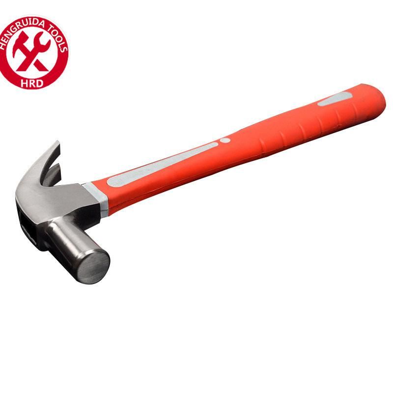 Amrican Type Claw Hammer with Fiberglass Handle